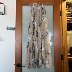 Anthropologie tulle ballerina skirt